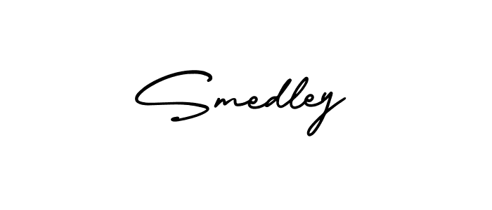 It looks lik you need a new signature style for name Smedley. Design unique handwritten (AmerikaSignatureDemo-Regular) signature with our free signature maker in just a few clicks. Smedley signature style 3 images and pictures png