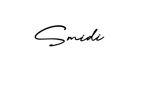 Similarly AmerikaSignatureDemo-Regular is the best handwritten signature design. Signature creator online .You can use it as an online autograph creator for name Smidi. Smidi signature style 3 images and pictures png