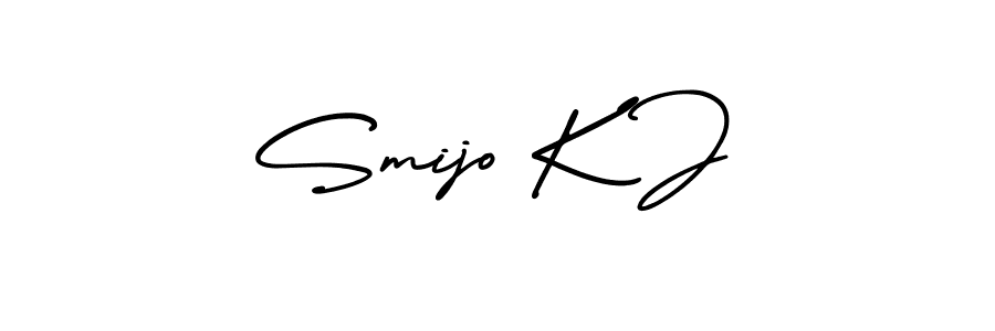 Here are the top 10 professional signature styles for the name Smijo K J. These are the best autograph styles you can use for your name. Smijo K J signature style 3 images and pictures png
