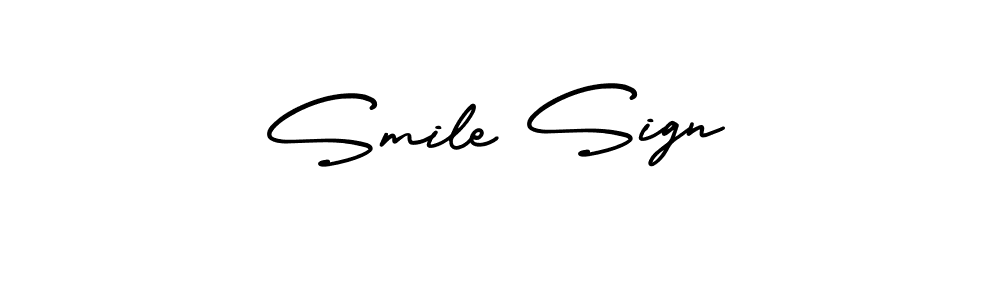 How to Draw Smile Sign signature style? AmerikaSignatureDemo-Regular is a latest design signature styles for name Smile Sign. Smile Sign signature style 3 images and pictures png