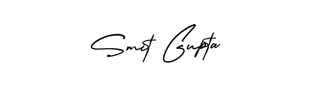 Similarly AmerikaSignatureDemo-Regular is the best handwritten signature design. Signature creator online .You can use it as an online autograph creator for name Smit Gupta. Smit Gupta signature style 3 images and pictures png