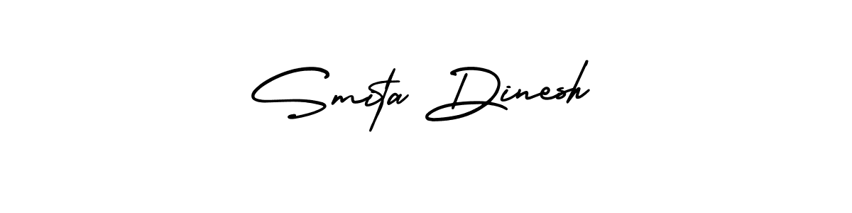 Make a short Smita Dinesh signature style. Manage your documents anywhere anytime using AmerikaSignatureDemo-Regular. Create and add eSignatures, submit forms, share and send files easily. Smita Dinesh signature style 3 images and pictures png