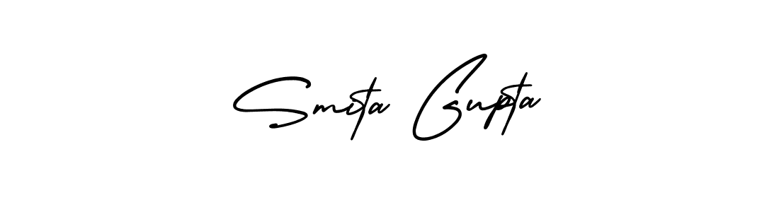 Also we have Smita Gupta name is the best signature style. Create professional handwritten signature collection using AmerikaSignatureDemo-Regular autograph style. Smita Gupta signature style 3 images and pictures png