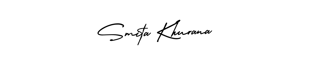 Similarly AmerikaSignatureDemo-Regular is the best handwritten signature design. Signature creator online .You can use it as an online autograph creator for name Smita Khurana. Smita Khurana signature style 3 images and pictures png