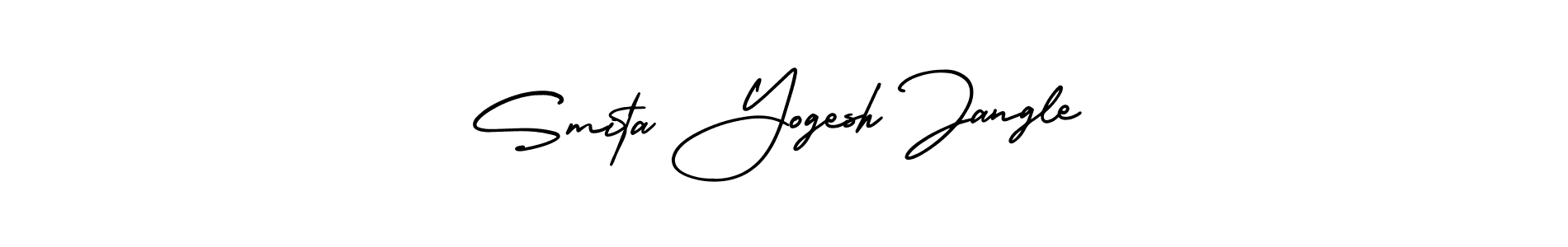 You can use this online signature creator to create a handwritten signature for the name Smita Yogesh Jangle. This is the best online autograph maker. Smita Yogesh Jangle signature style 3 images and pictures png