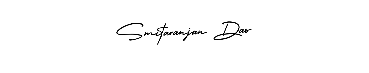 How to make Smitaranjan Das signature? AmerikaSignatureDemo-Regular is a professional autograph style. Create handwritten signature for Smitaranjan Das name. Smitaranjan Das signature style 3 images and pictures png