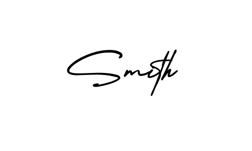 How to make Smith name signature. Use AmerikaSignatureDemo-Regular style for creating short signs online. This is the latest handwritten sign. Smith signature style 3 images and pictures png