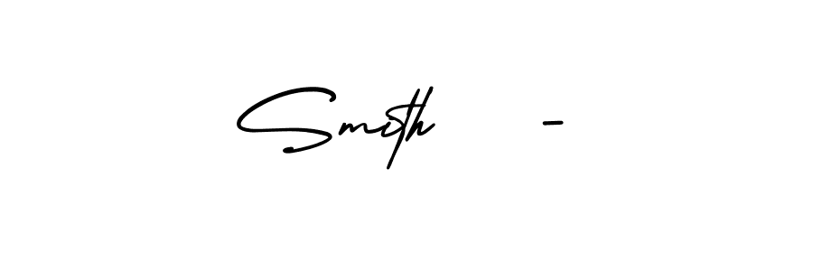 Similarly AmerikaSignatureDemo-Regular is the best handwritten signature design. Signature creator online .You can use it as an online autograph creator for name Smith   -. Smith   - signature style 3 images and pictures png