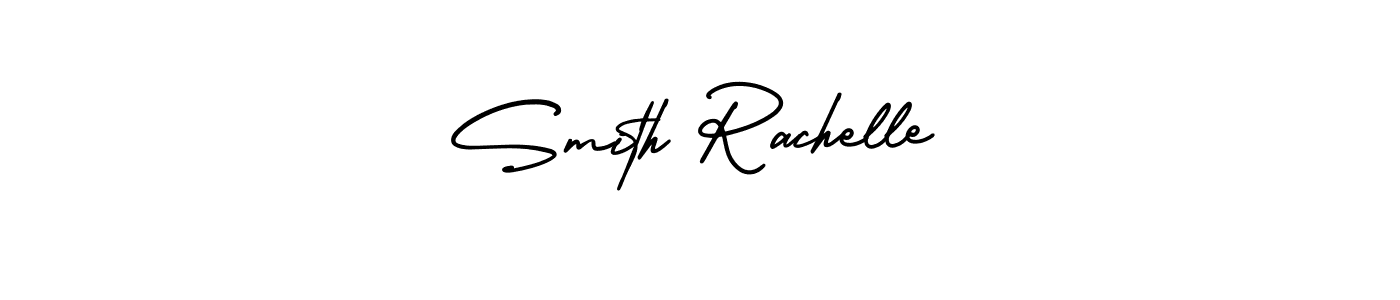Make a beautiful signature design for name Smith Rachelle. With this signature (AmerikaSignatureDemo-Regular) style, you can create a handwritten signature for free. Smith Rachelle signature style 3 images and pictures png