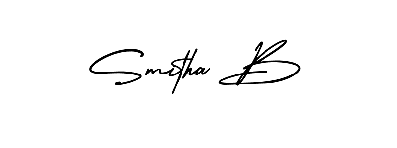 See photos of Smitha B official signature by Spectra . Check more albums & portfolios. Read reviews & check more about AmerikaSignatureDemo-Regular font. Smitha B signature style 3 images and pictures png