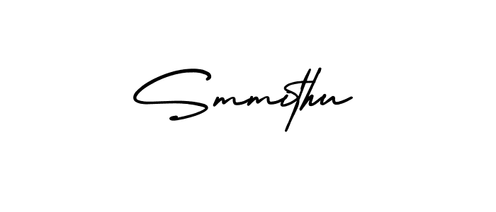 You can use this online signature creator to create a handwritten signature for the name Smmithu. This is the best online autograph maker. Smmithu signature style 3 images and pictures png