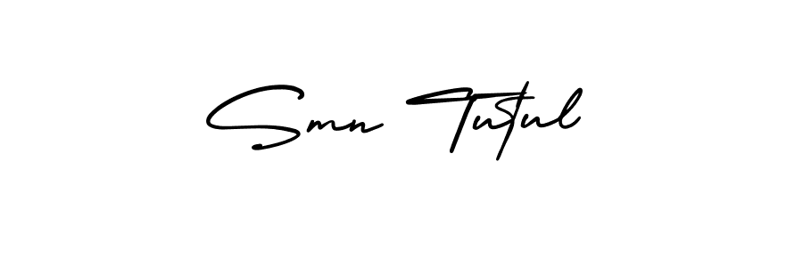 Once you've used our free online signature maker to create your best signature AmerikaSignatureDemo-Regular style, it's time to enjoy all of the benefits that Smn Tutul name signing documents. Smn Tutul signature style 3 images and pictures png