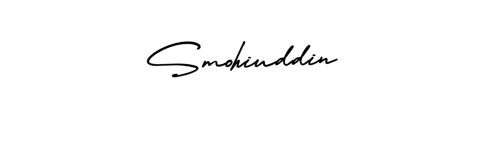 Once you've used our free online signature maker to create your best signature AmerikaSignatureDemo-Regular style, it's time to enjoy all of the benefits that Smohiuddin name signing documents. Smohiuddin signature style 3 images and pictures png