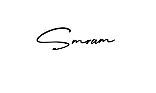 Also we have Smram name is the best signature style. Create professional handwritten signature collection using AmerikaSignatureDemo-Regular autograph style. Smram signature style 3 images and pictures png