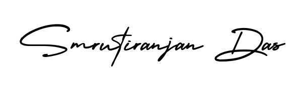 Stand out with a creative autograph for Smrutiranjan Das. The AmerikaSignatureDemo-Regular styling blends modern aesthetics with classic signature flourishes. Smrutiranjan Das signature style 3 images and pictures png