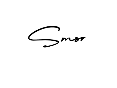 Make a beautiful signature design for name Smsr. Use this online signature maker to create a handwritten signature for free. Smsr signature style 3 images and pictures png