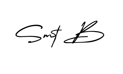 Check out images of Autograph of Smt B name. Actor Smt B Signature Style. AmerikaSignatureDemo-Regular is a professional sign style online. Smt B signature style 3 images and pictures png