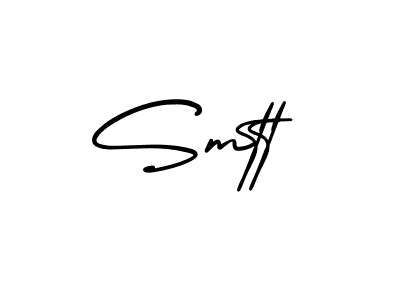 This is the best signature style for the Smtt name. Also you like these signature font (AmerikaSignatureDemo-Regular). Mix name signature. Smtt signature style 3 images and pictures png