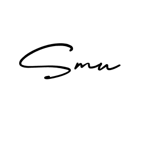 AmerikaSignatureDemo-Regular is a professional signature style that is perfect for those who want to add a touch of class to their signature. It is also a great choice for those who want to make their signature more unique. Get Smu name to fancy signature for free. Smu signature style 3 images and pictures png