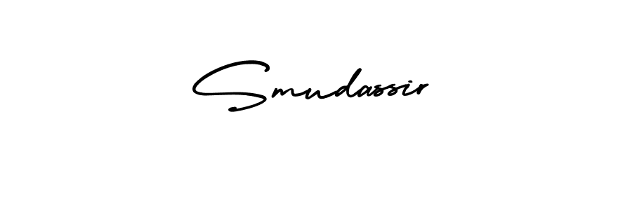 This is the best signature style for the Smudassir name. Also you like these signature font (AmerikaSignatureDemo-Regular). Mix name signature. Smudassir signature style 3 images and pictures png