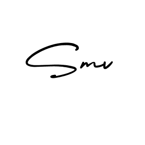 Best and Professional Signature Style for Smv. AmerikaSignatureDemo-Regular Best Signature Style Collection. Smv signature style 3 images and pictures png