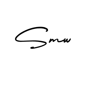 Make a beautiful signature design for name Smw. Use this online signature maker to create a handwritten signature for free. Smw signature style 3 images and pictures png