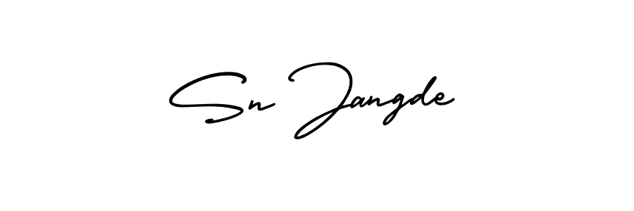 How to Draw Sn Jangde signature style? AmerikaSignatureDemo-Regular is a latest design signature styles for name Sn Jangde. Sn Jangde signature style 3 images and pictures png