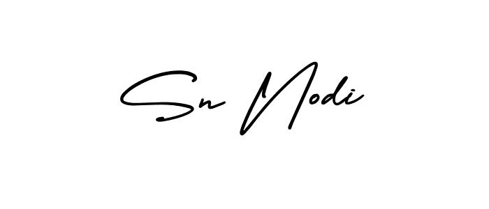 if you are searching for the best signature style for your name Sn Nodi. so please give up your signature search. here we have designed multiple signature styles  using AmerikaSignatureDemo-Regular. Sn Nodi signature style 3 images and pictures png