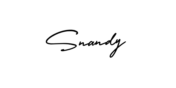 This is the best signature style for the Snandy name. Also you like these signature font (AmerikaSignatureDemo-Regular). Mix name signature. Snandy signature style 3 images and pictures png