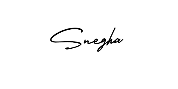 How to make Snegha signature? AmerikaSignatureDemo-Regular is a professional autograph style. Create handwritten signature for Snegha name. Snegha signature style 3 images and pictures png