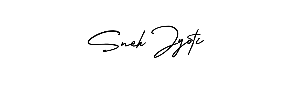 AmerikaSignatureDemo-Regular is a professional signature style that is perfect for those who want to add a touch of class to their signature. It is also a great choice for those who want to make their signature more unique. Get Sneh Jyoti name to fancy signature for free. Sneh Jyoti signature style 3 images and pictures png
