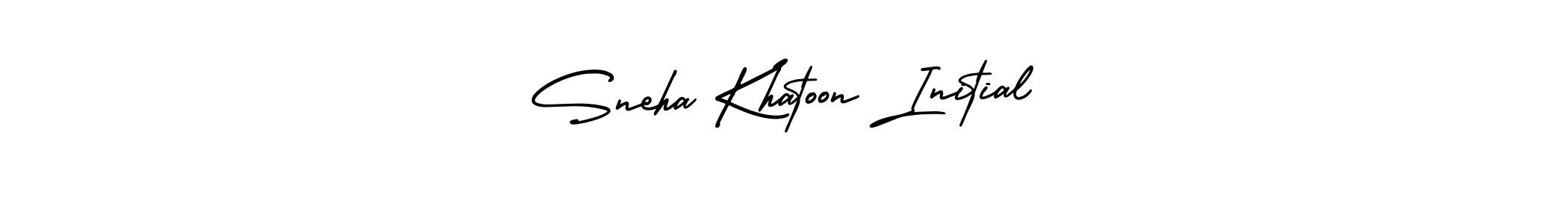 Make a beautiful signature design for name Sneha Khatoon Initial. With this signature (AmerikaSignatureDemo-Regular) style, you can create a handwritten signature for free. Sneha Khatoon Initial signature style 3 images and pictures png