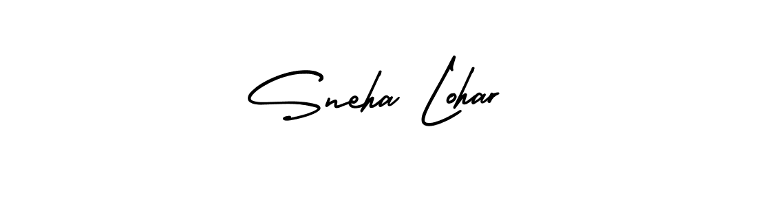 Use a signature maker to create a handwritten signature online. With this signature software, you can design (AmerikaSignatureDemo-Regular) your own signature for name Sneha Lohar. Sneha Lohar signature style 3 images and pictures png