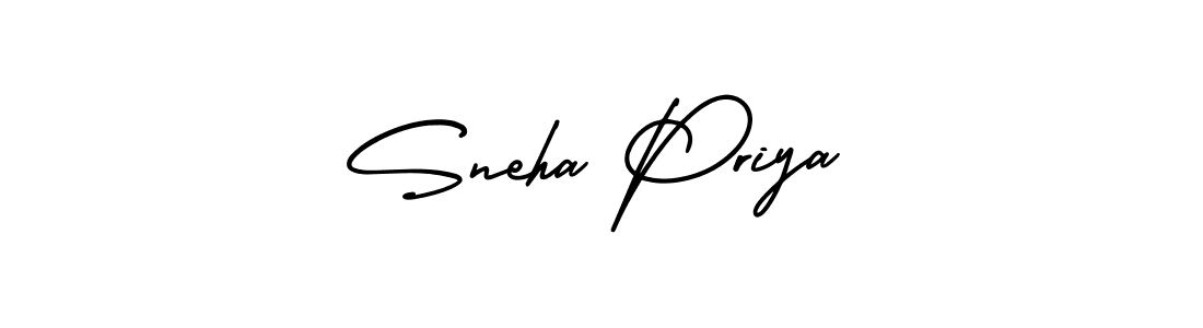 The best way (AmerikaSignatureDemo-Regular) to make a short signature is to pick only two or three words in your name. The name Sneha Priya include a total of six letters. For converting this name. Sneha Priya signature style 3 images and pictures png