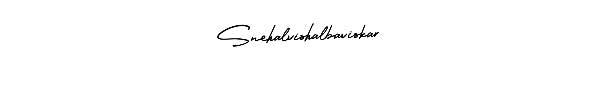Also we have Snehalvishalbaviskar name is the best signature style. Create professional handwritten signature collection using AmerikaSignatureDemo-Regular autograph style. Snehalvishalbaviskar signature style 3 images and pictures png