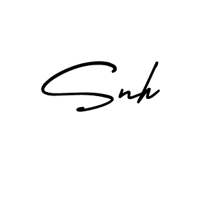 AmerikaSignatureDemo-Regular is a professional signature style that is perfect for those who want to add a touch of class to their signature. It is also a great choice for those who want to make their signature more unique. Get Snh name to fancy signature for free. Snh signature style 3 images and pictures png