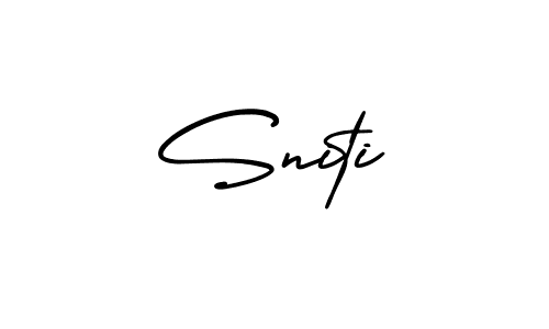 It looks lik you need a new signature style for name Sniti. Design unique handwritten (AmerikaSignatureDemo-Regular) signature with our free signature maker in just a few clicks. Sniti signature style 3 images and pictures png