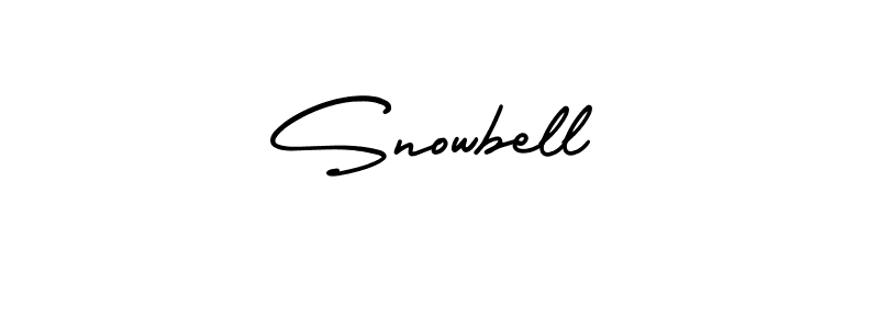 Also we have Snowbell name is the best signature style. Create professional handwritten signature collection using AmerikaSignatureDemo-Regular autograph style. Snowbell signature style 3 images and pictures png