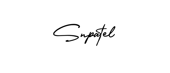 Similarly AmerikaSignatureDemo-Regular is the best handwritten signature design. Signature creator online .You can use it as an online autograph creator for name Snpatel. Snpatel signature style 3 images and pictures png