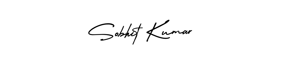 Use a signature maker to create a handwritten signature online. With this signature software, you can design (AmerikaSignatureDemo-Regular) your own signature for name Sobhit Kumar. Sobhit Kumar signature style 3 images and pictures png
