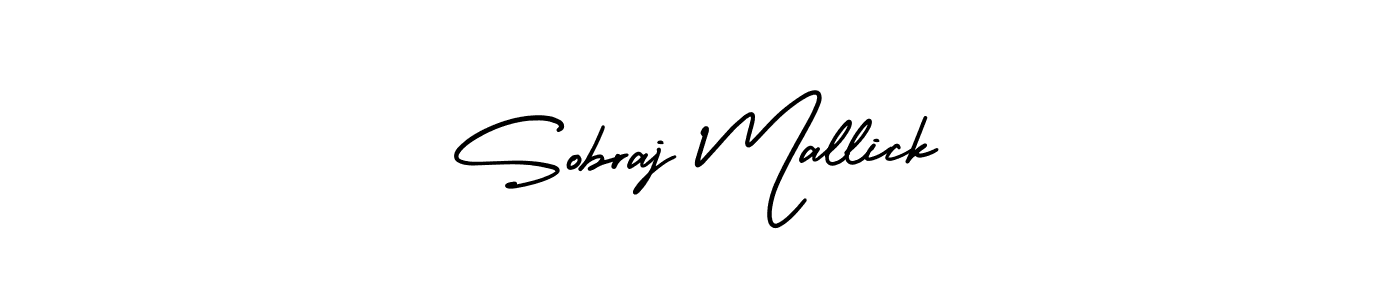 if you are searching for the best signature style for your name Sobraj Mallick. so please give up your signature search. here we have designed multiple signature styles  using AmerikaSignatureDemo-Regular. Sobraj Mallick signature style 3 images and pictures png