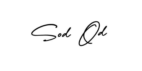 Make a short Sod Od signature style. Manage your documents anywhere anytime using AmerikaSignatureDemo-Regular. Create and add eSignatures, submit forms, share and send files easily. Sod Od signature style 3 images and pictures png