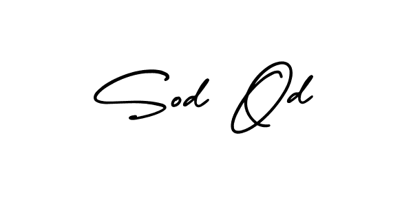 AmerikaSignatureDemo-Regular is a professional signature style that is perfect for those who want to add a touch of class to their signature. It is also a great choice for those who want to make their signature more unique. Get Sod Od name to fancy signature for free. Sod Od signature style 3 images and pictures png