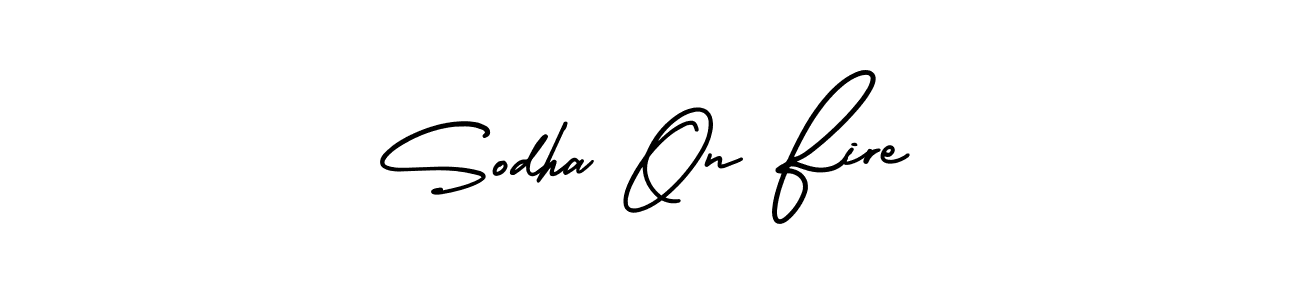 Best and Professional Signature Style for Sodha On Fire. AmerikaSignatureDemo-Regular Best Signature Style Collection. Sodha On Fire signature style 3 images and pictures png