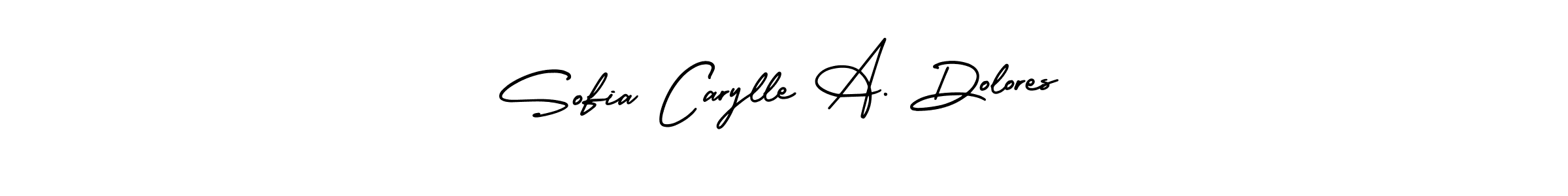 Here are the top 10 professional signature styles for the name Sofia Carylle A. Dolores. These are the best autograph styles you can use for your name. Sofia Carylle A. Dolores signature style 3 images and pictures png