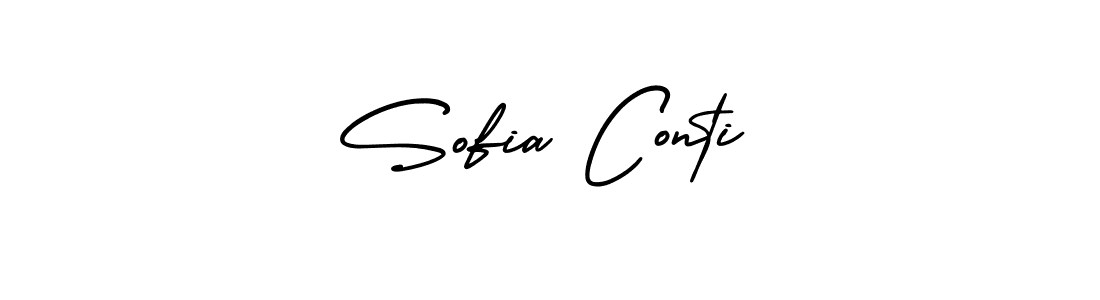 if you are searching for the best signature style for your name Sofia Conti. so please give up your signature search. here we have designed multiple signature styles  using AmerikaSignatureDemo-Regular. Sofia Conti signature style 3 images and pictures png