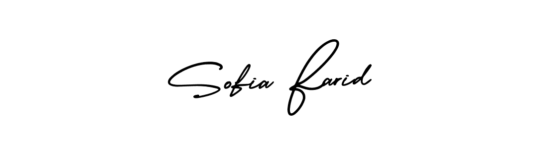 Make a beautiful signature design for name Sofia Farid. Use this online signature maker to create a handwritten signature for free. Sofia Farid signature style 3 images and pictures png