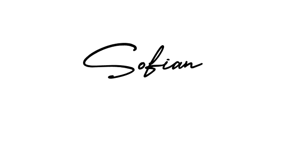 It looks lik you need a new signature style for name Sofian. Design unique handwritten (AmerikaSignatureDemo-Regular) signature with our free signature maker in just a few clicks. Sofian signature style 3 images and pictures png