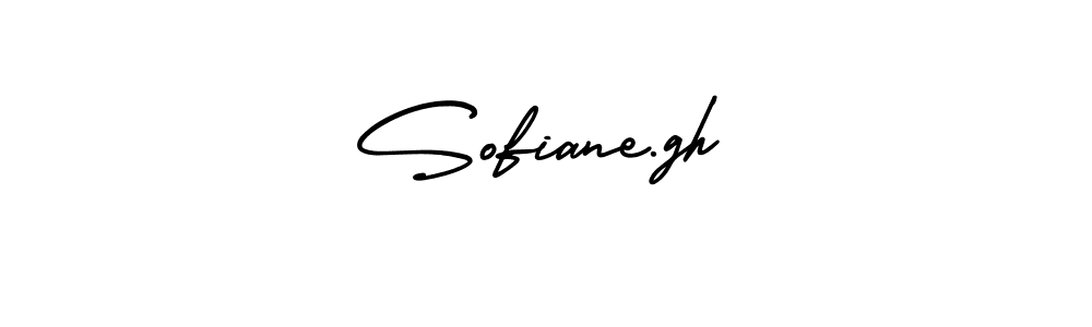 Design your own signature with our free online signature maker. With this signature software, you can create a handwritten (AmerikaSignatureDemo-Regular) signature for name Sofiane.gh. Sofiane.gh signature style 3 images and pictures png