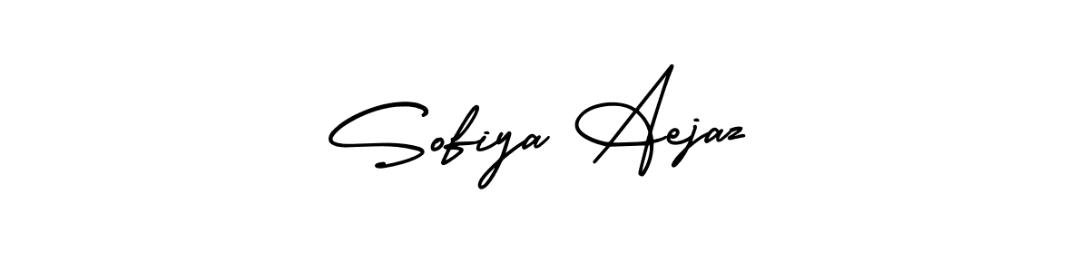 Design your own signature with our free online signature maker. With this signature software, you can create a handwritten (AmerikaSignatureDemo-Regular) signature for name Sofiya Aejaz. Sofiya Aejaz signature style 3 images and pictures png